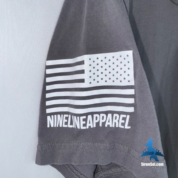 1173 Nine Line Apparel “13 STRONG” Tribute Tee – XL - Gray - Picture 6 of 9